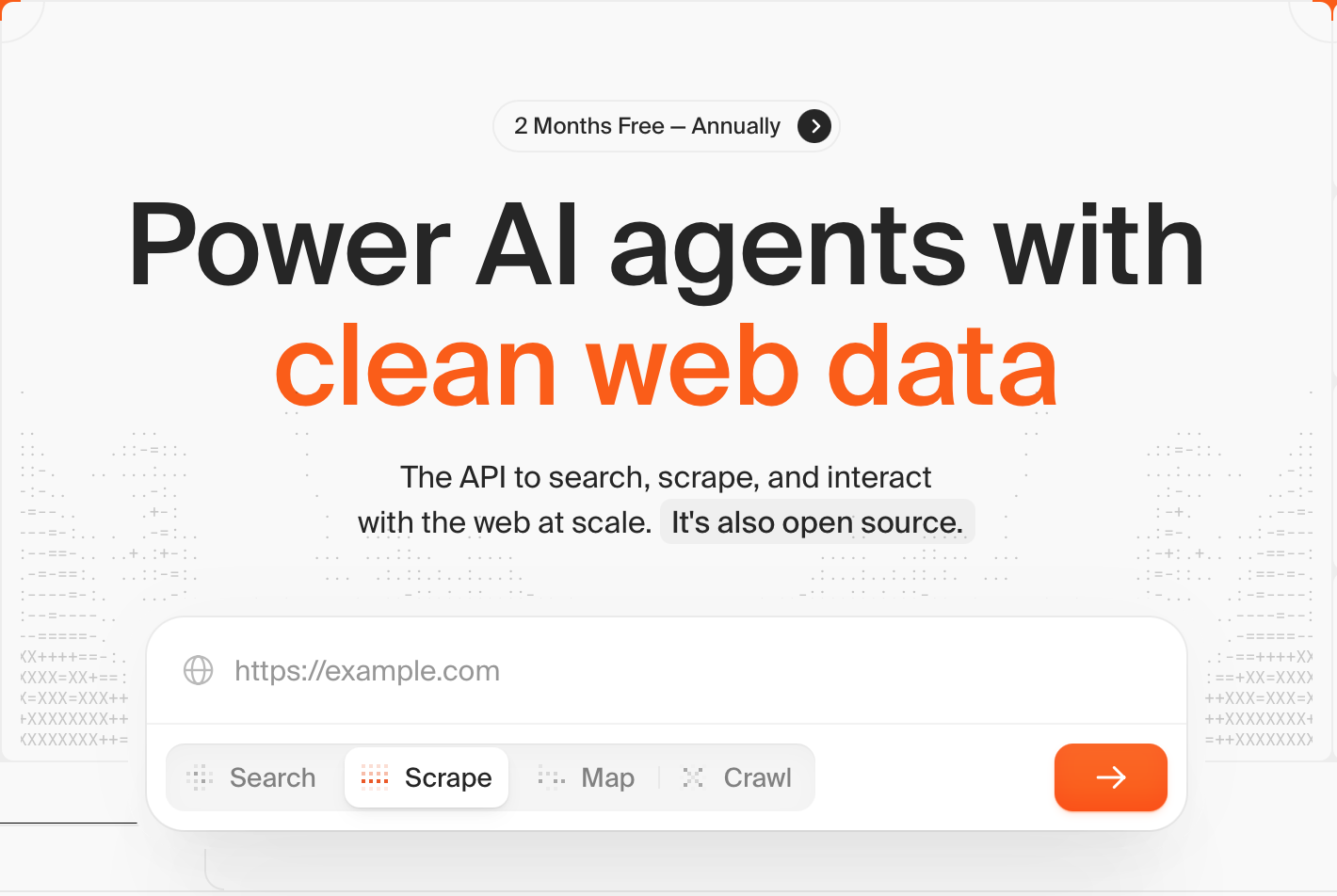 Firecrawl website screenshot